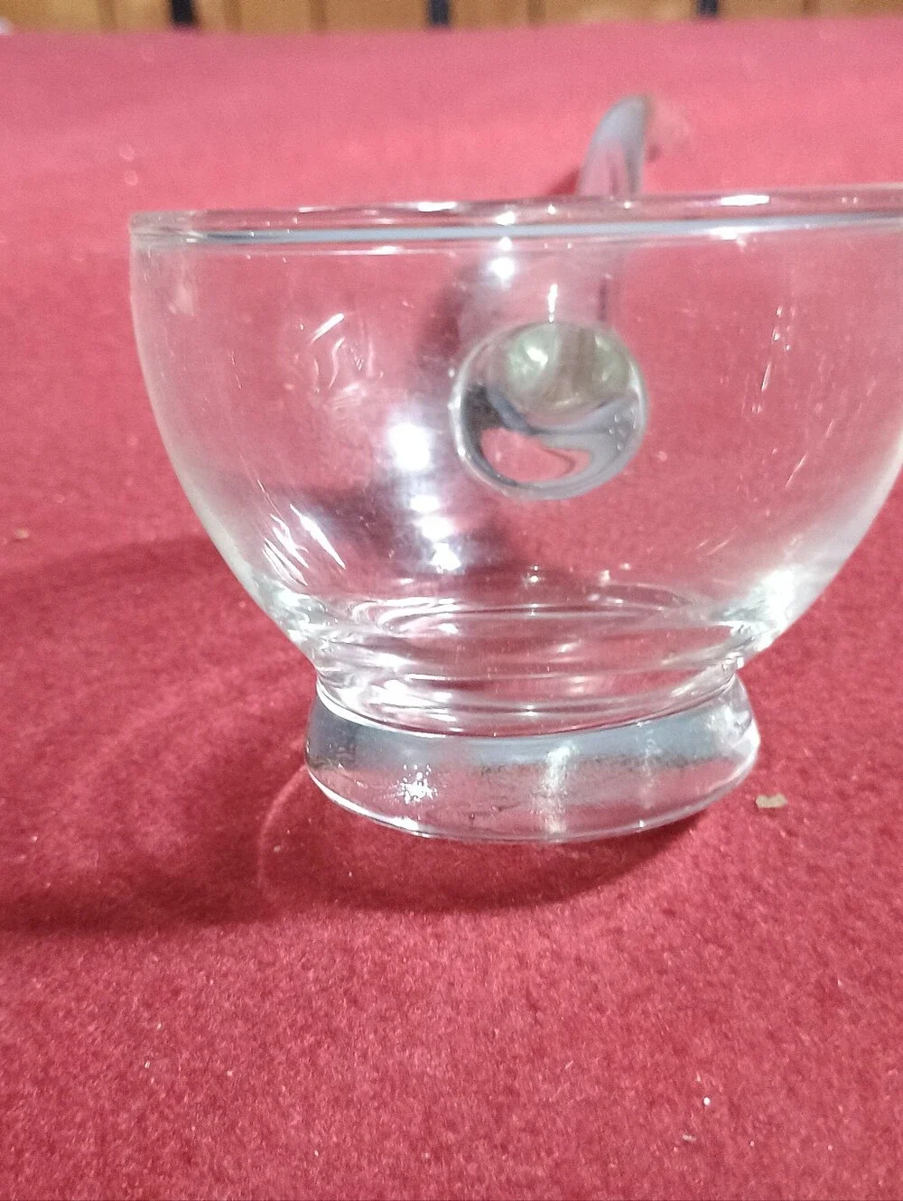 Vintage Glass Ladle Punch Bowl Holiday Special Occasions